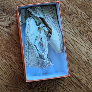 Castañer Carina espadrilles- ivory sz 35